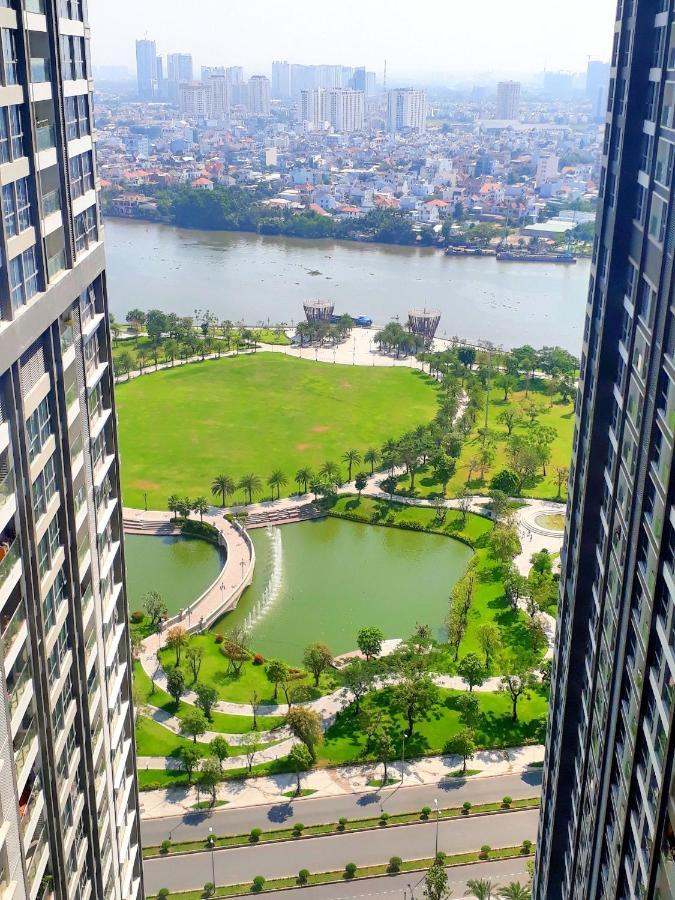 Luxury Vinhomes Central Park Humi Apartment Ciudad Ho Chi Minh  Exterior foto