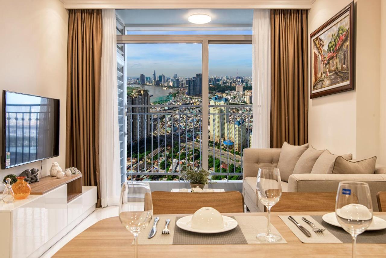 Luxury Vinhomes Central Park Humi Apartment Ciudad Ho Chi Minh  Exterior foto